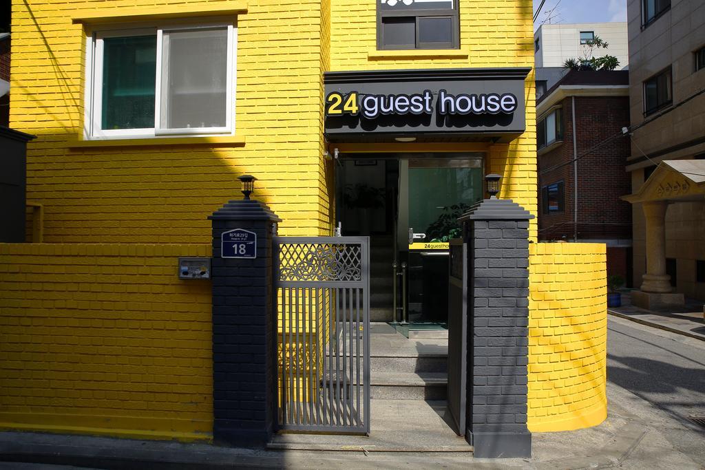 24 Guesthouse Kyunghee University โซล ภายนอก รูปภาพ